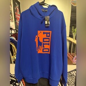 Polo hoodie sz XXL.